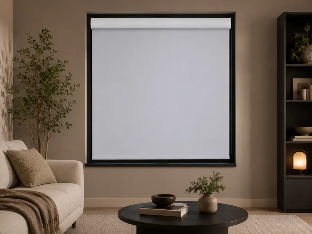 Cordless roller blind unaffected by the 2026 window blind recall Canada wave