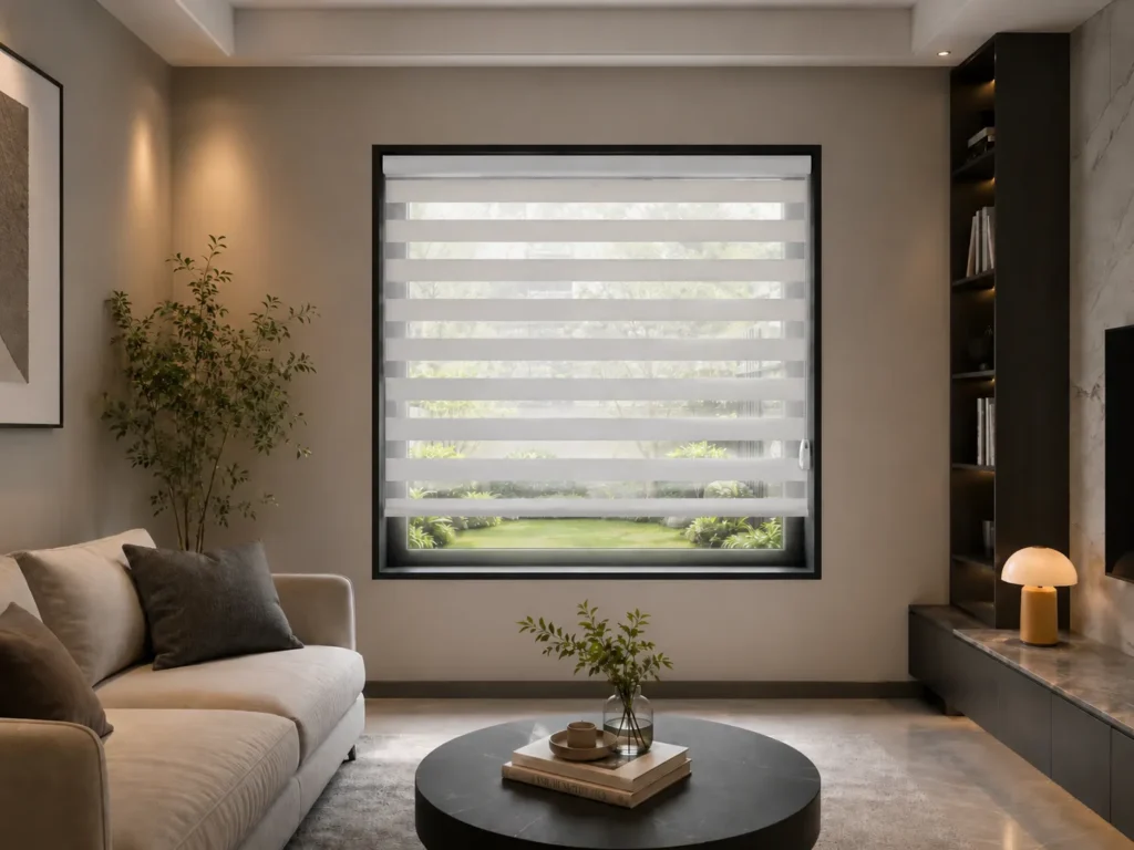 LumaStripe zebra blinds, main product view